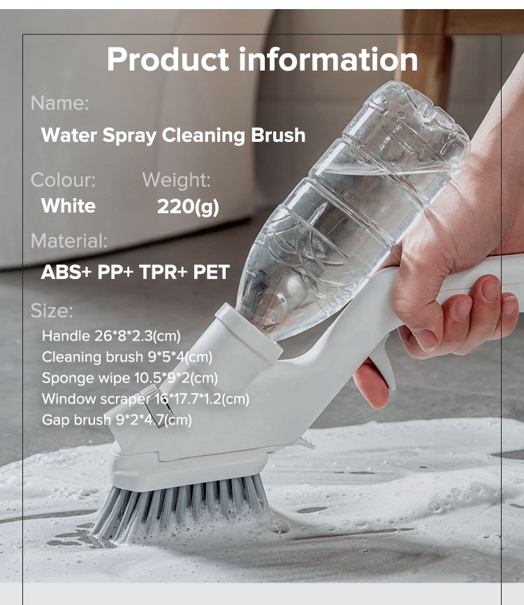 Water Spray Cleaning Brush-11